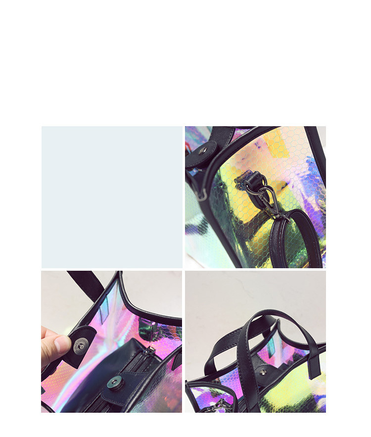 New Transparent Square Cross Mini Bag Beautiful Ba