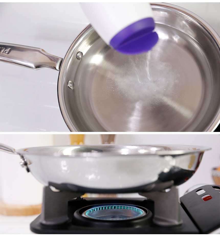 NEW FRYING PAN Kitchen Flower Stainless Induction 
