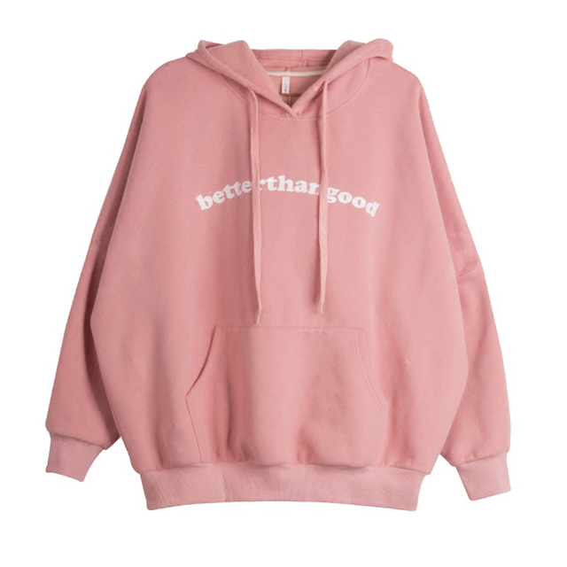 T-Shirts Buffett Hoodie Pink Daily Style Natural L