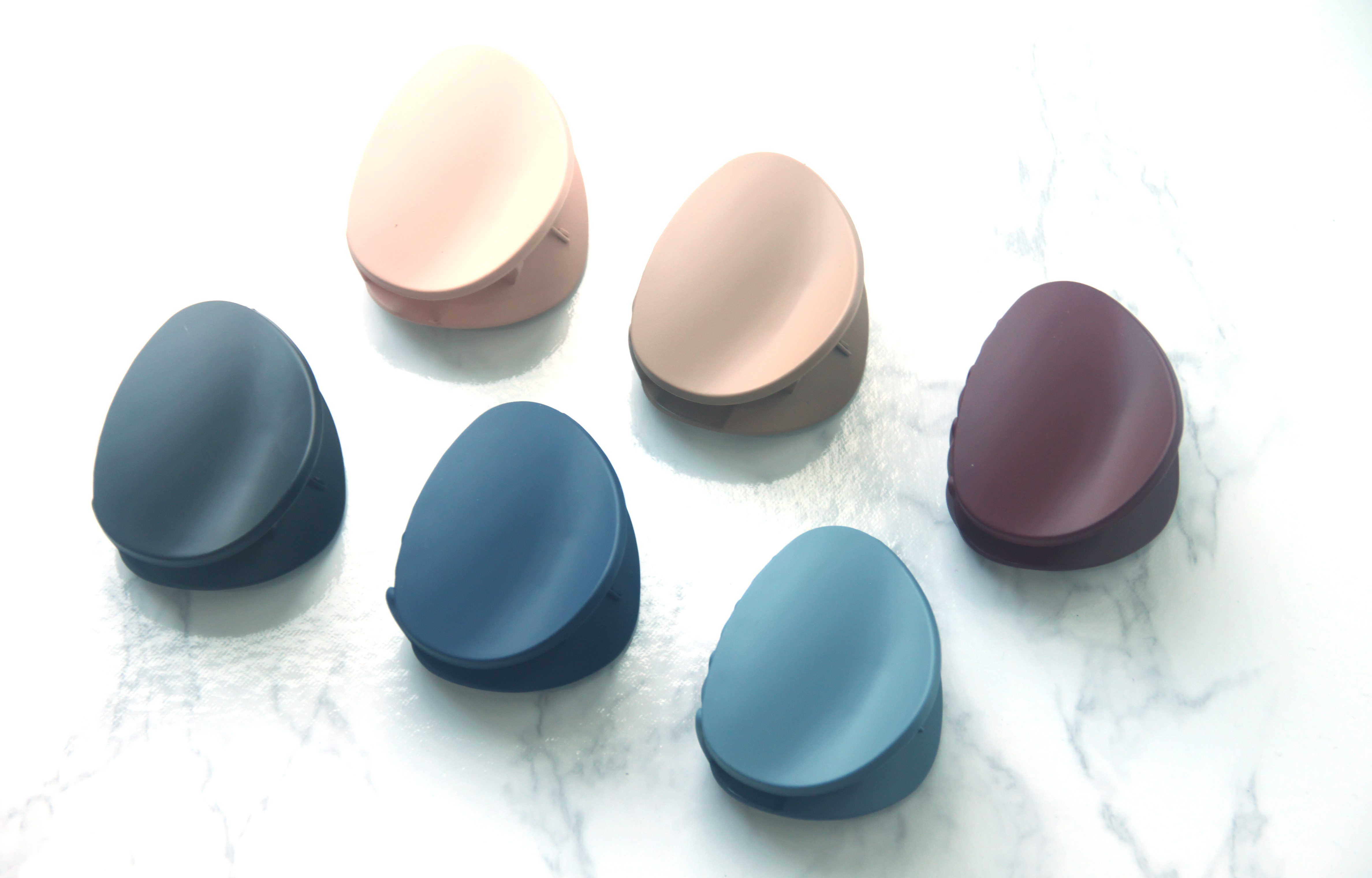 New Matte Color Round Tongue Pin Up Hair Owl Hair 