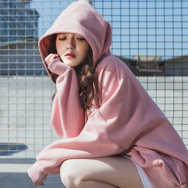 T-Shirts Buffett Hoodie Pink Daily Style Natural L