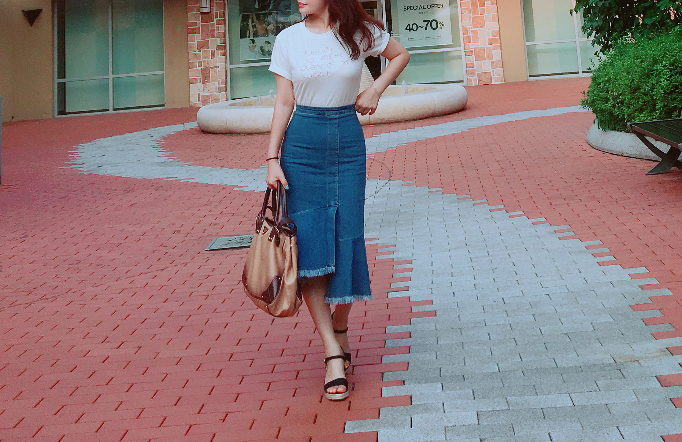 Denim Skirt Borami Shop Popular Items ★ Unmerged M