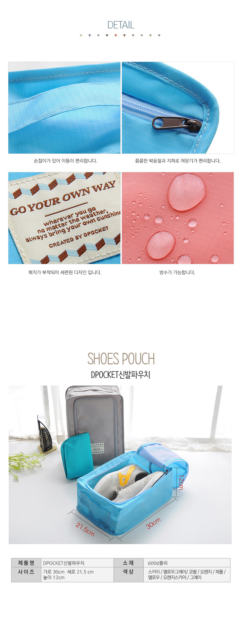 NEW TRAVEL STORAGE ORGANIZER Travel carrier pouch