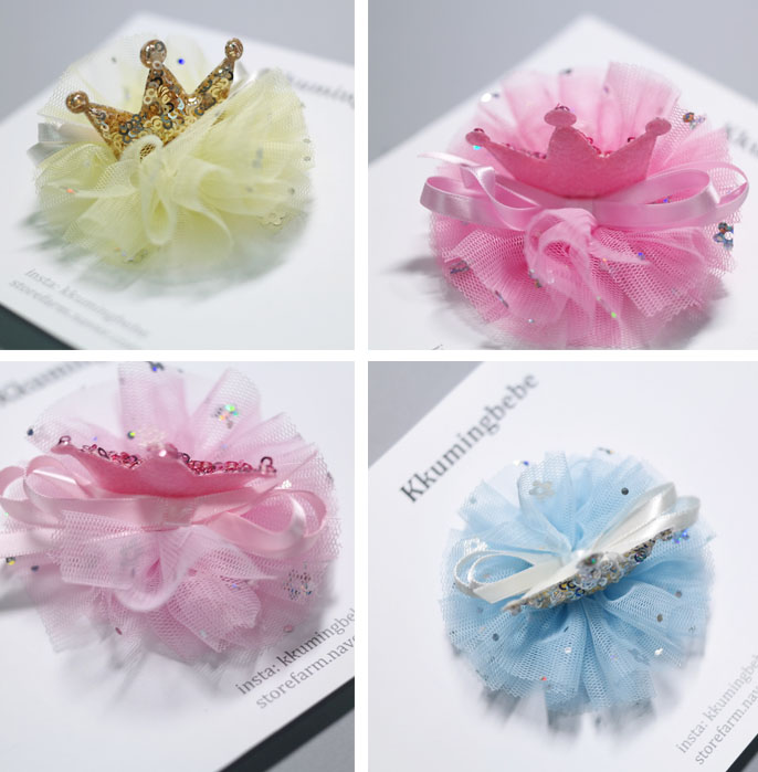 Spangle Crown Crown Princess Pin Bling Bling Acces