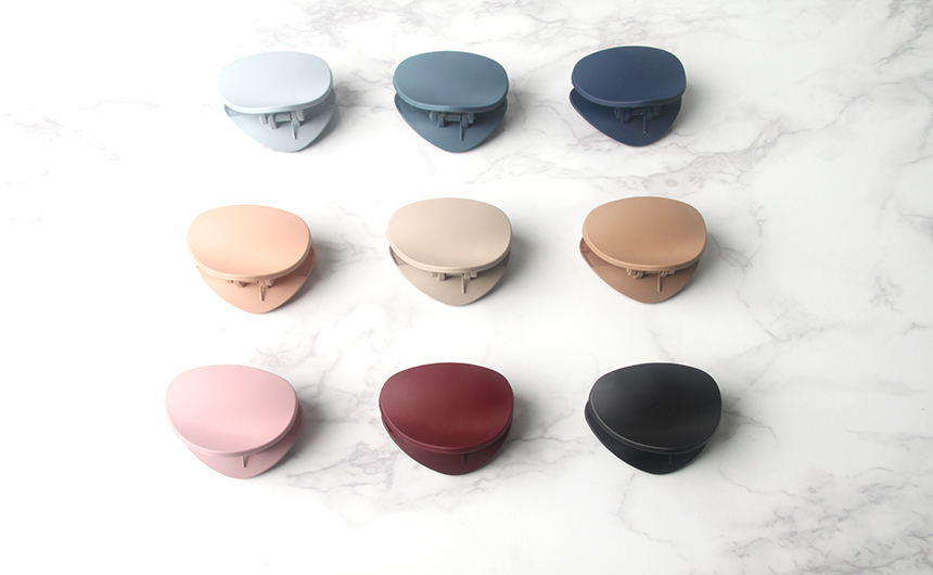 New Matte Color Round Tongue Pin Up Hair Owl Hair 