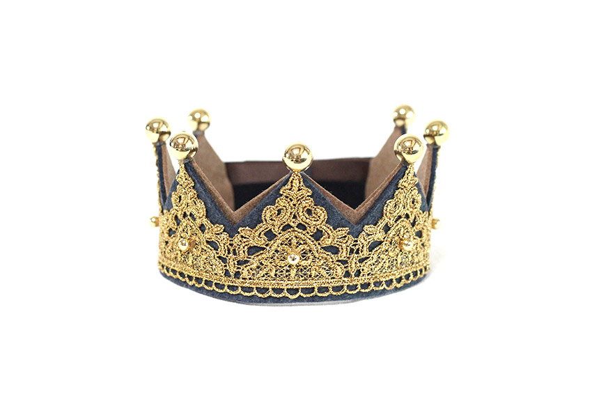 Acogio 100 days birthday crown hair bend 2TN baby 