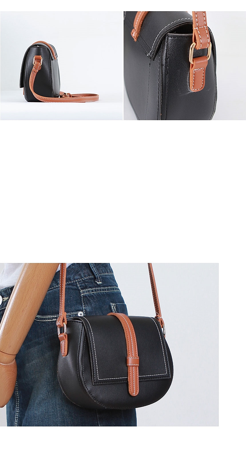 New OP Lovely Women's Leather Mini Cross Backpa