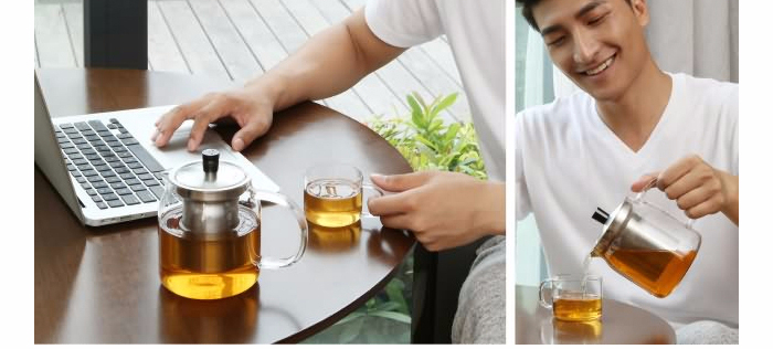 4 seasons Tippo genuine Sama Toyo pot set Heat-res