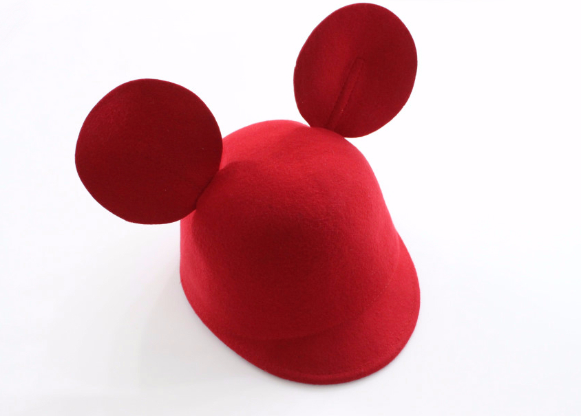 3-year-old wool hat mouse cap Fedora minimalist cl