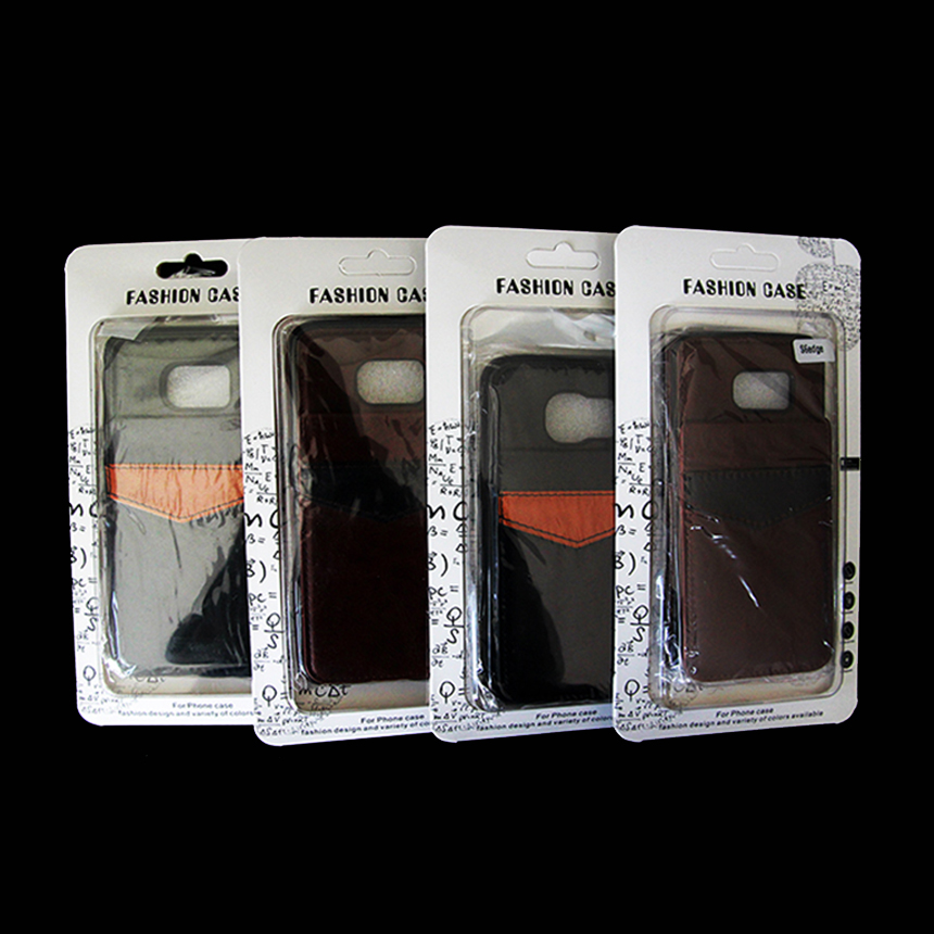 New Leather Flap Card Wallet iPhone Galaxy Case 6+