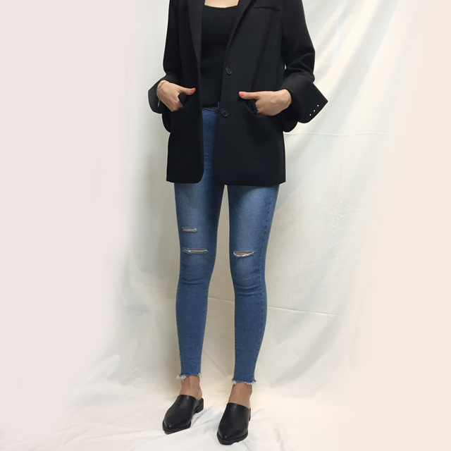 New Basic Blower JL17014 Heel 3cm, synthetic leath