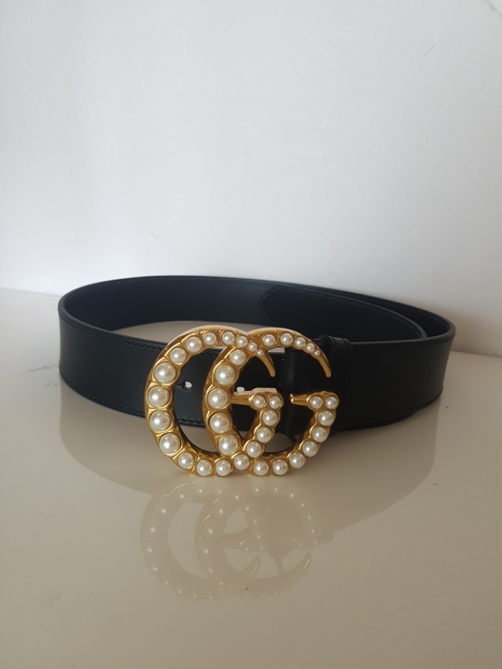 GG Pearl Belt Lovely Casual Mood Womens Style Love