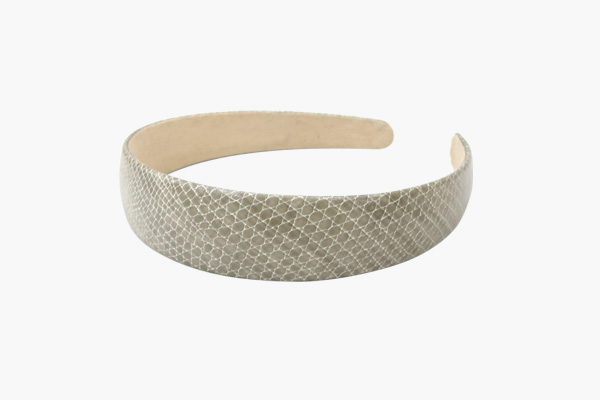 Classic leather hair band Lightweight, clean, well