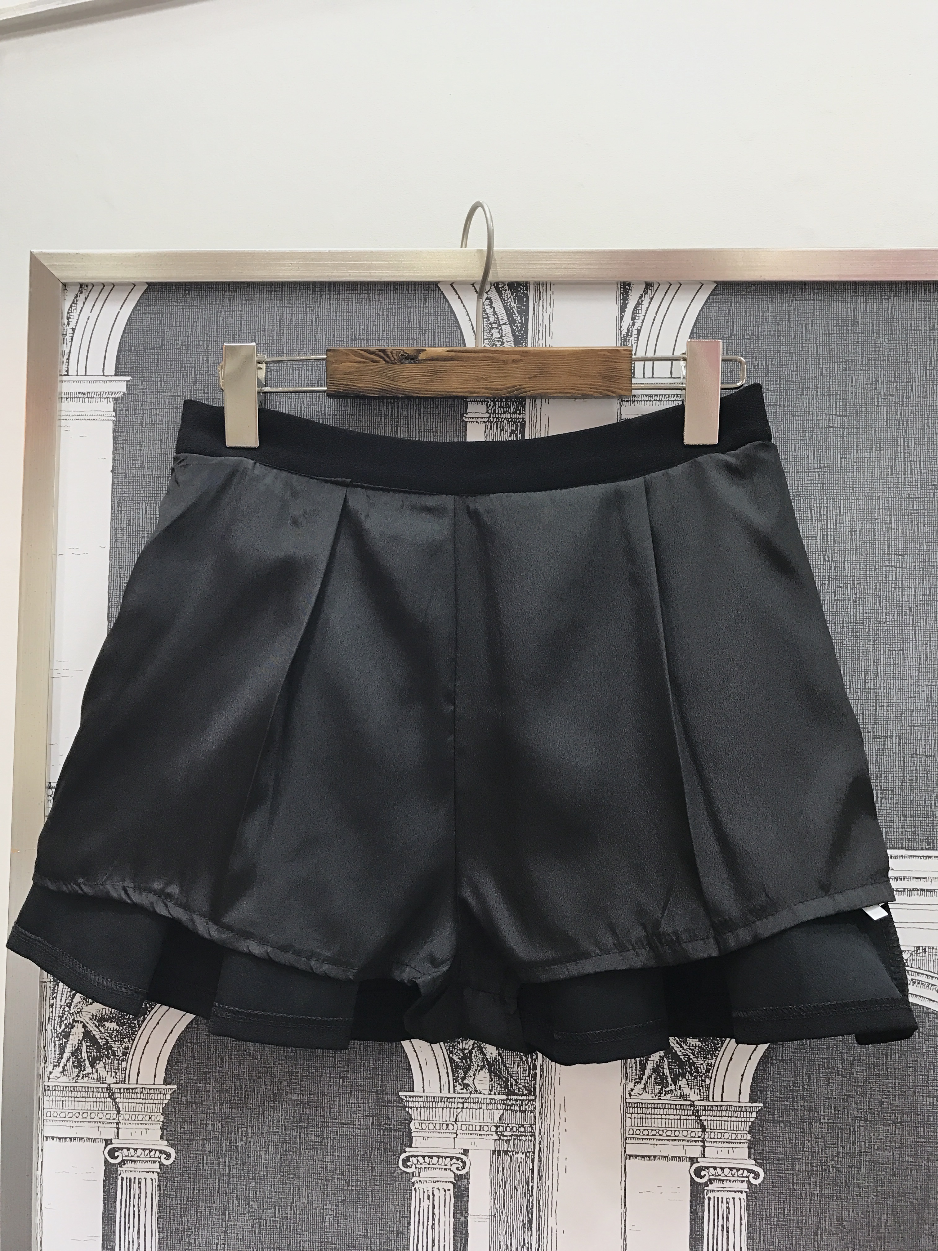 3 Clothes Ribbon Suit Ethnic Black Two-Piece Autum