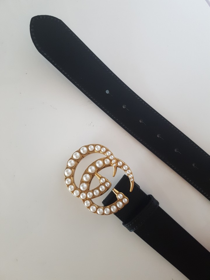 GG Pearl Belt Lovely Casual Mood Womens Style Love