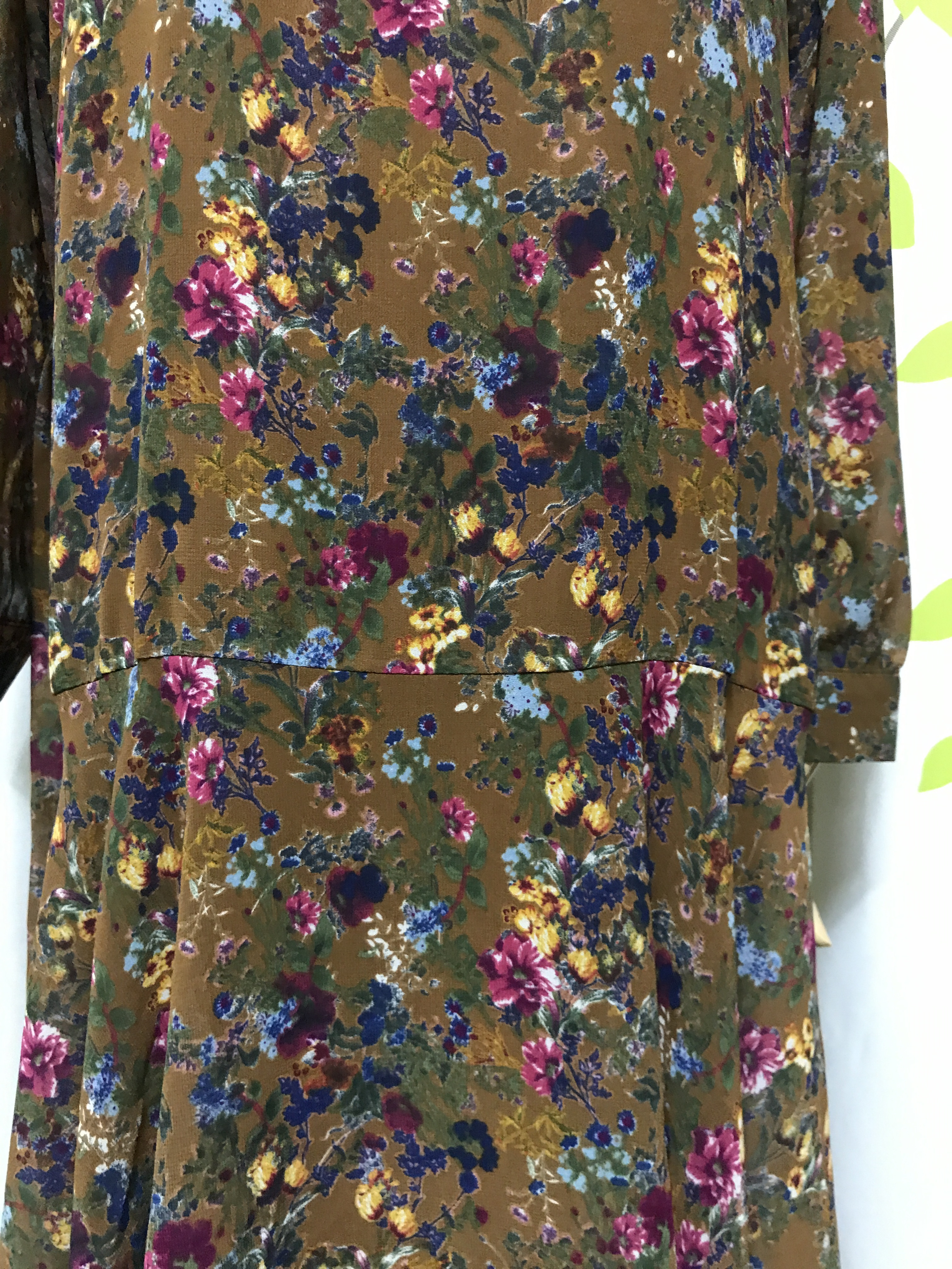 Autumn roupset Chiffon Long Dress Jean Beige Navy 