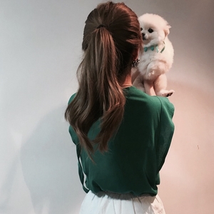 Bling bling t-shirt choker navy punk design summer