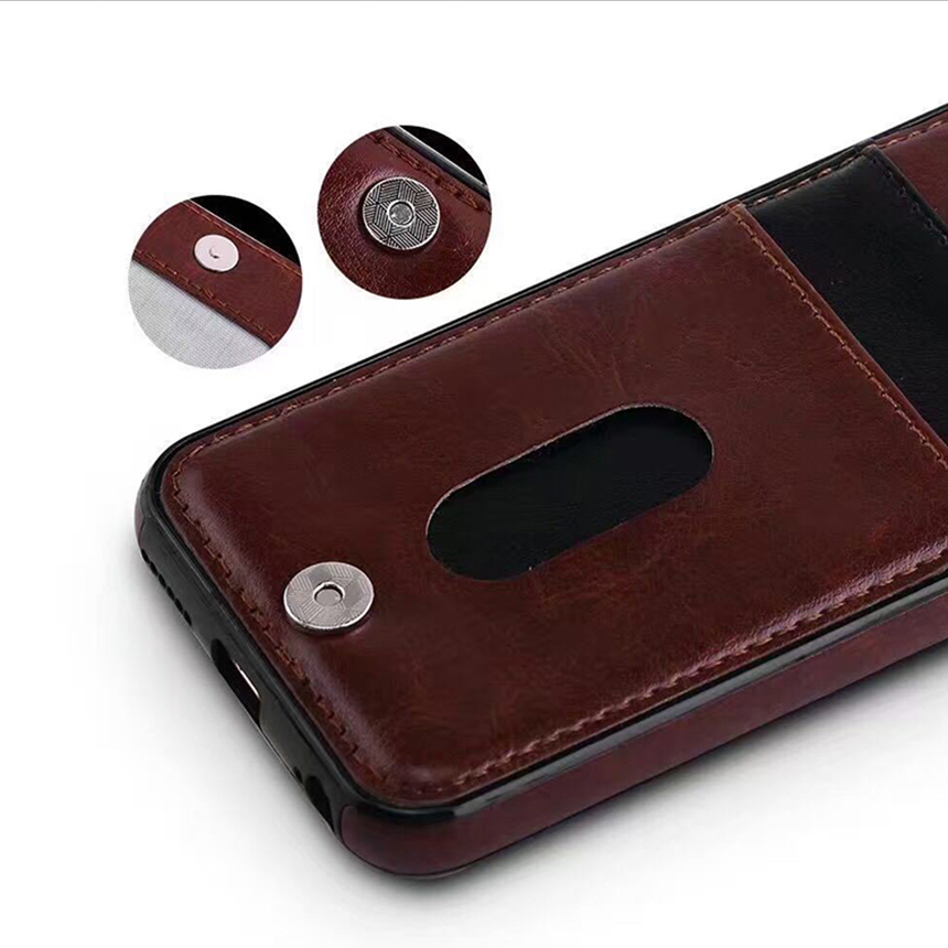 New Leather Flap Card Wallet iPhone Galaxy Case 6+