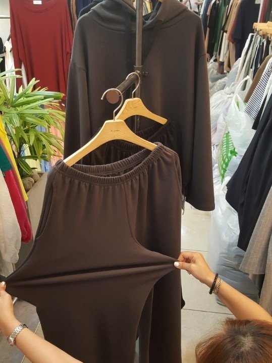 Hood color set 2color 20 ladies' work Kidnassi 