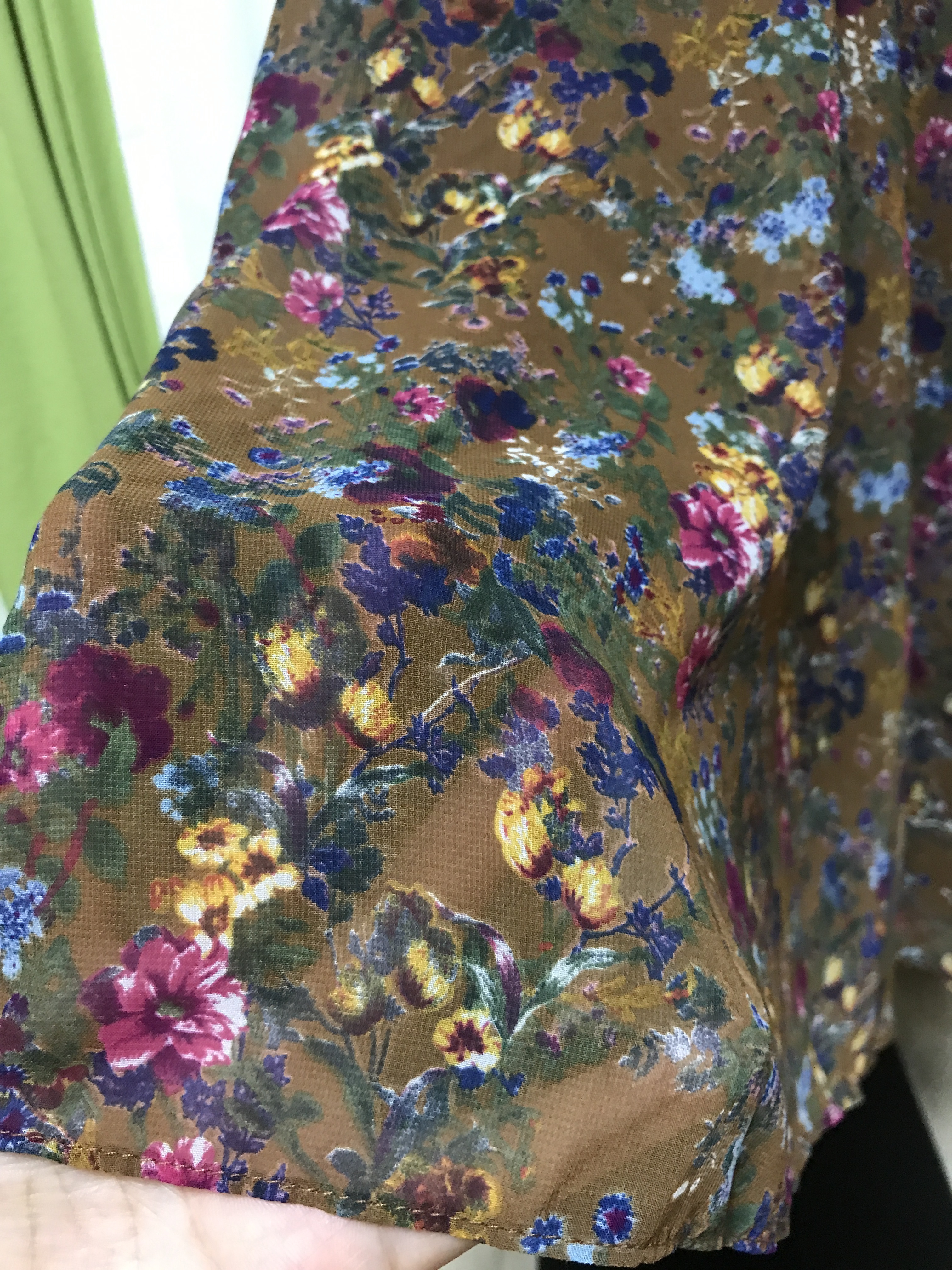 Autumn roupset Chiffon Long Dress Jean Beige Navy 