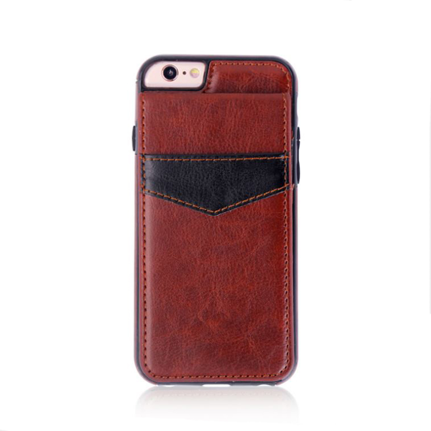 New Leather Flap Card Wallet iPhone Galaxy Case 6+