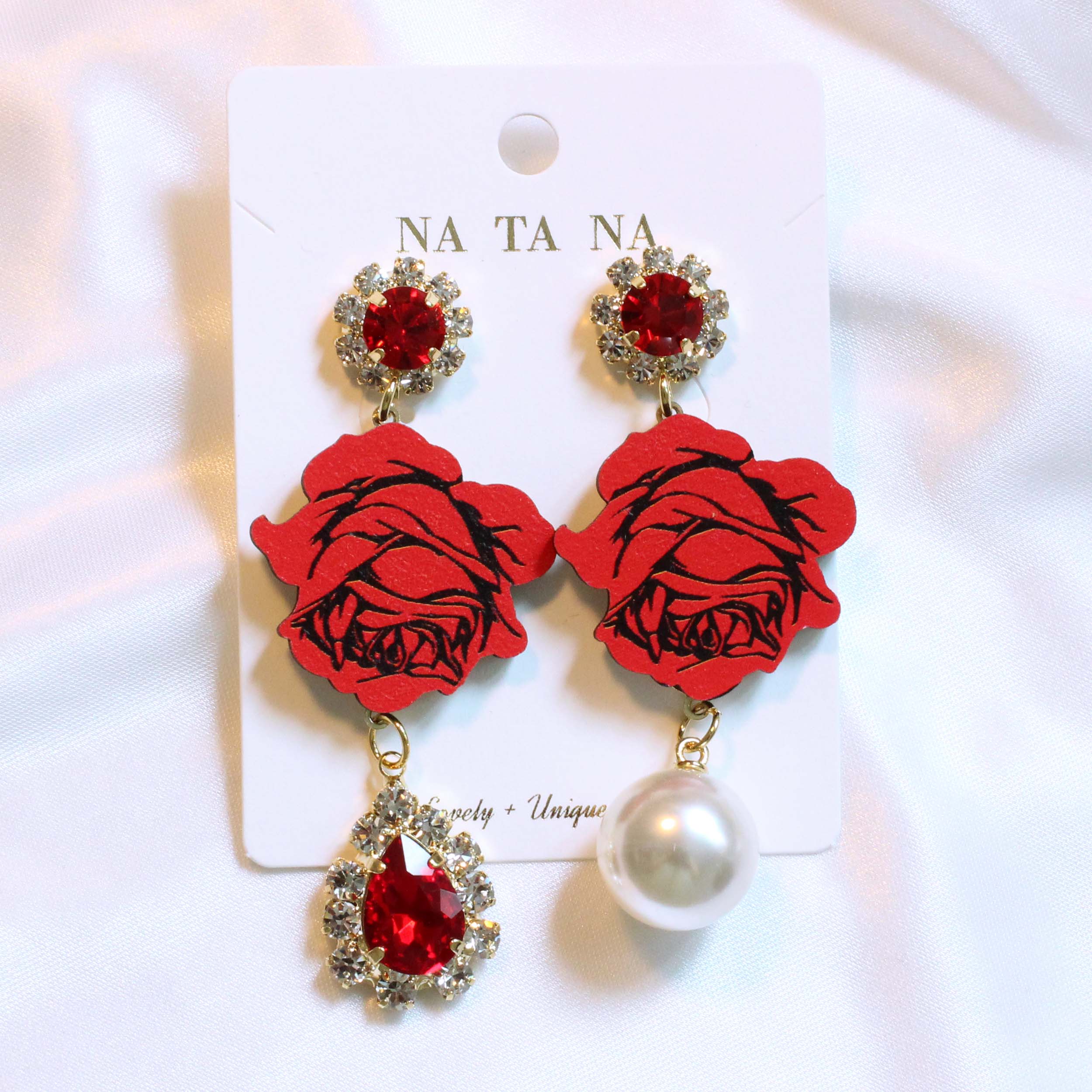 Rose Bowl Bold Drop Earring Earring Possible Lance
