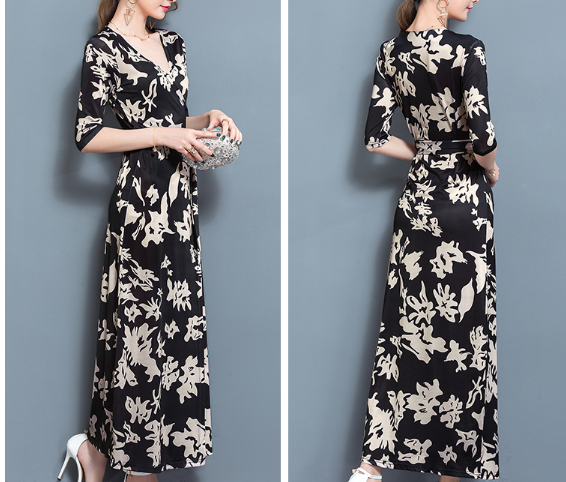 NEW FASHION LADY GIRL DRESS 44-66 size spring and 