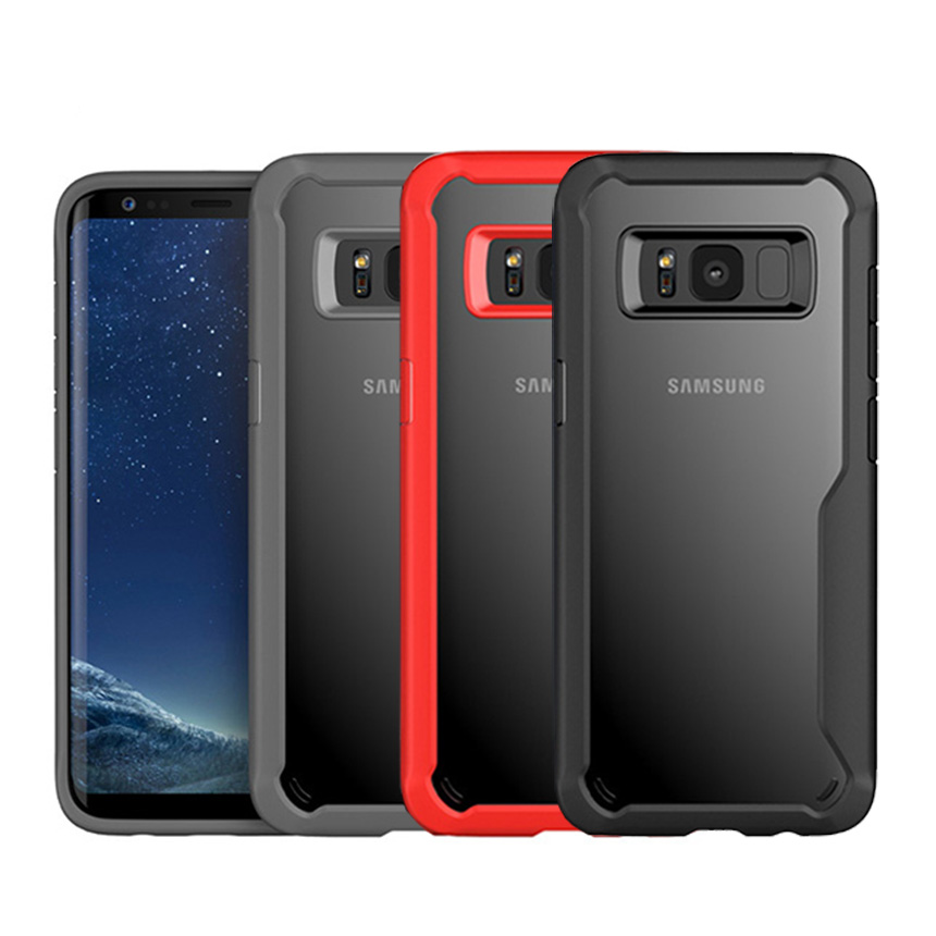 New Tank Bumper Clear Galaxy Case S8 + durable tra