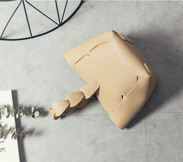 New Two Way Buckets Mini Back Embroidery Handle Ba