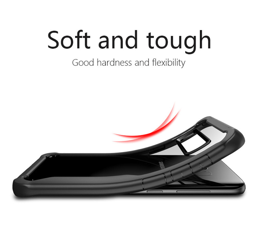 New Tank Bumper Clear Galaxy Case S8 + durable tra