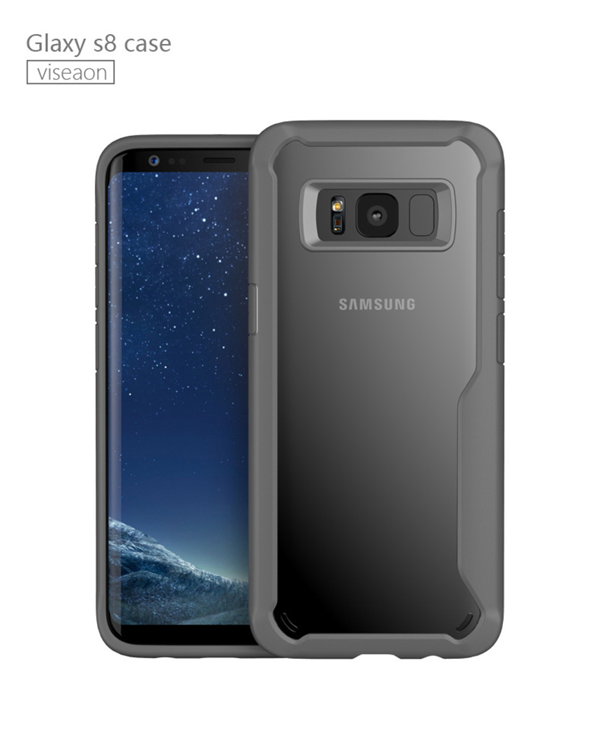 New Tank Bumper Clear Galaxy Case S8 + durable tra