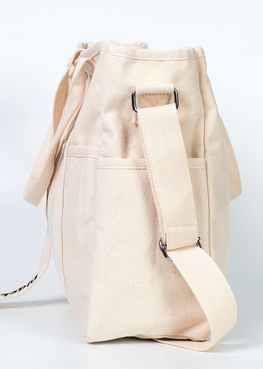 NEW ECO BAG Black Label Canvas Backpack Eco Bag Ba