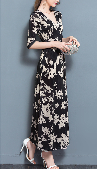 NEW FASHION LADY GIRL DRESS 44-66 size spring and 