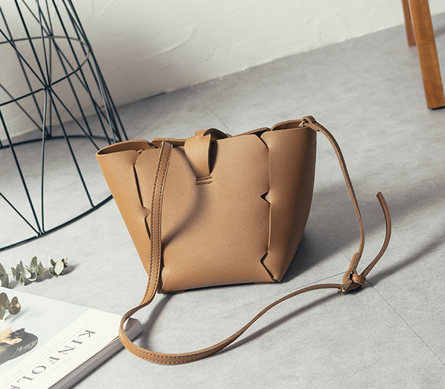 New Two Way Buckets Mini Back Embroidery Handle Ba