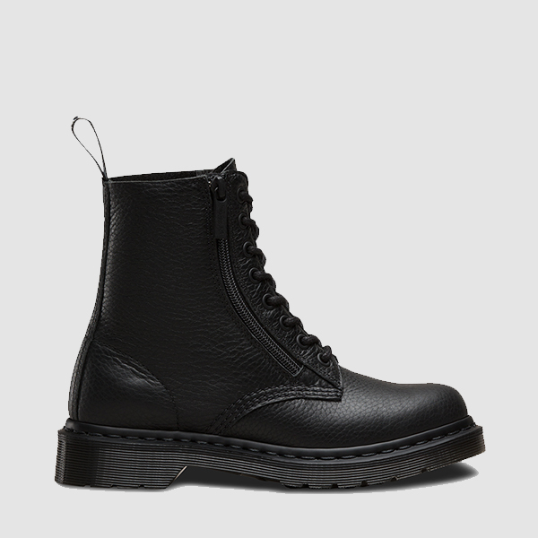 NEW MEN WALLKER BOOTS Dr. Martin Pascal ZIP Black 