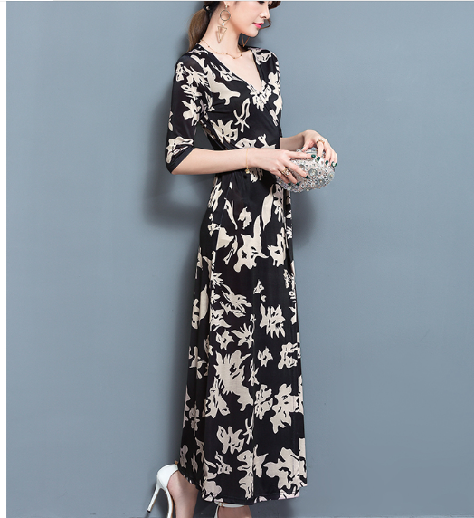 NEW FASHION LADY GIRL DRESS 44-66 size spring and 