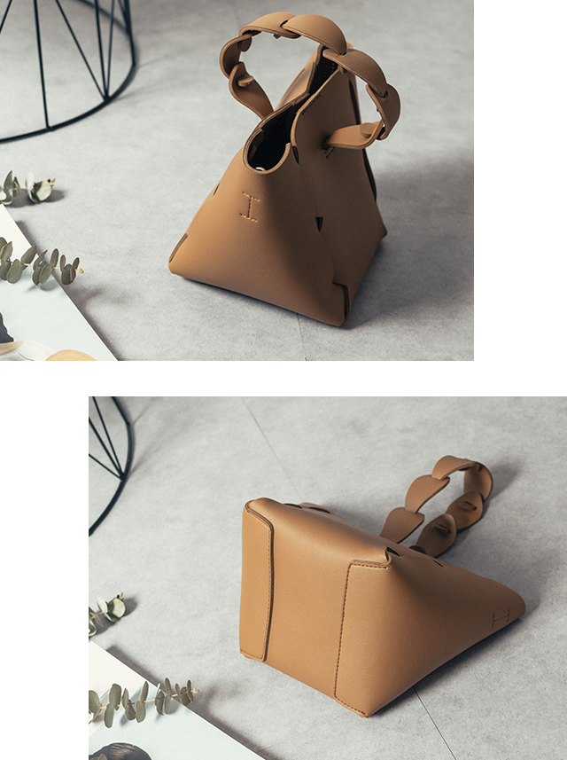 New Two Way Buckets Mini Back Embroidery Handle Ba