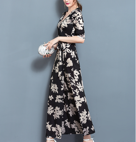 NEW FASHION LADY GIRL DRESS 44-66 size spring and 