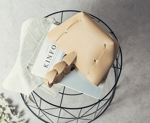 New Two Way Buckets Mini Back Embroidery Handle Ba