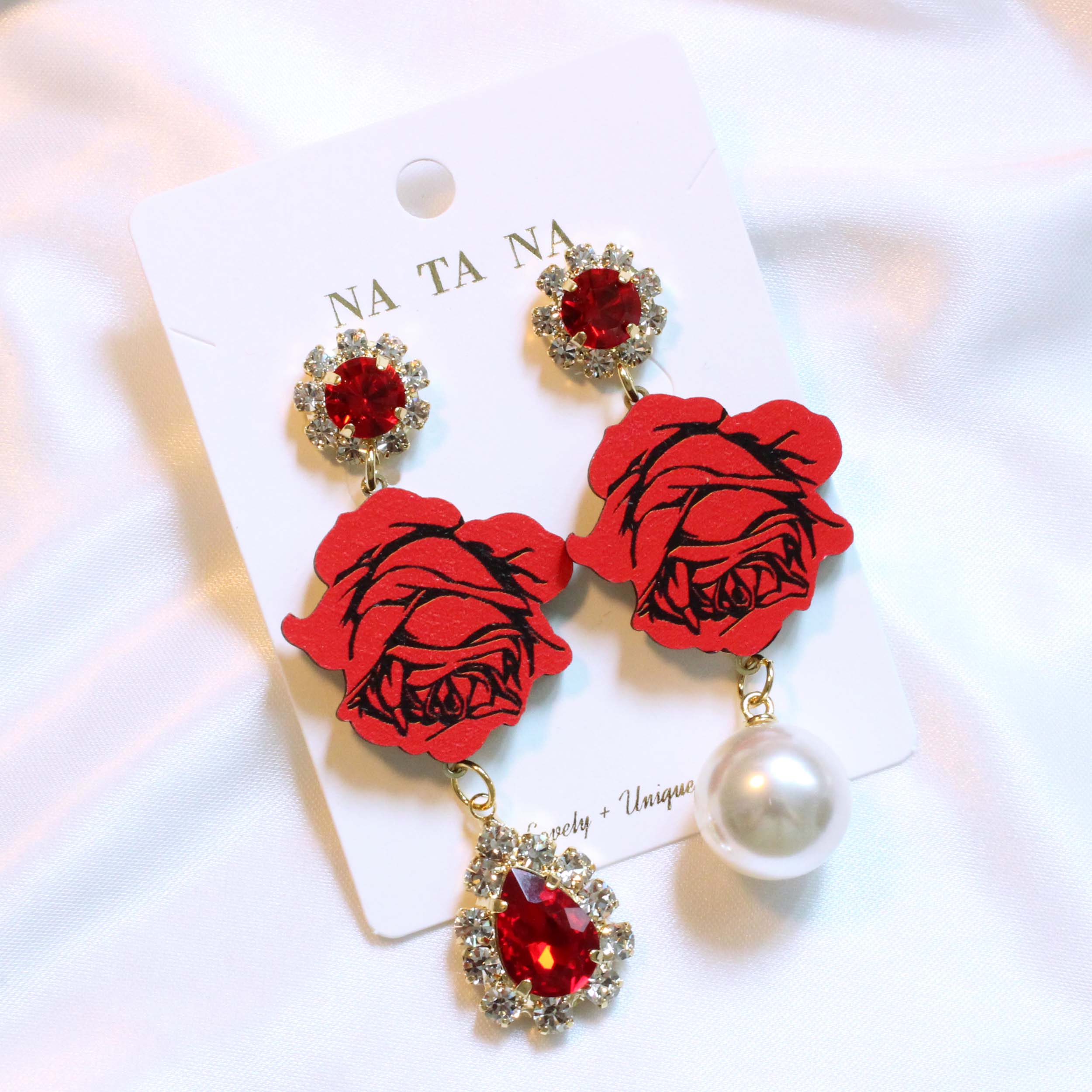 Rose Bowl Bold Drop Earring Earring Possible Lance