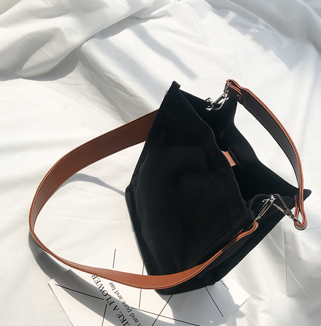 NEW ECO BAG Two-Way Canvas Shoulder Bag Eco Bag - 