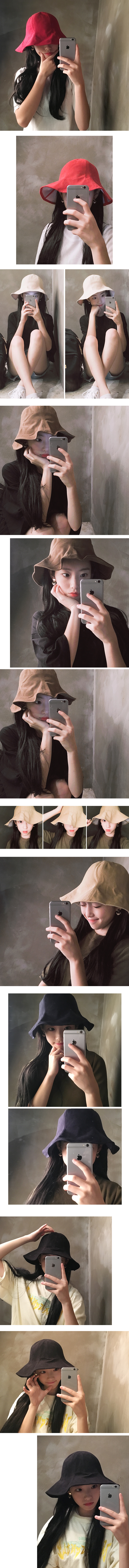 Women Sun Hats Velor Material Wire Bust 6color Lov