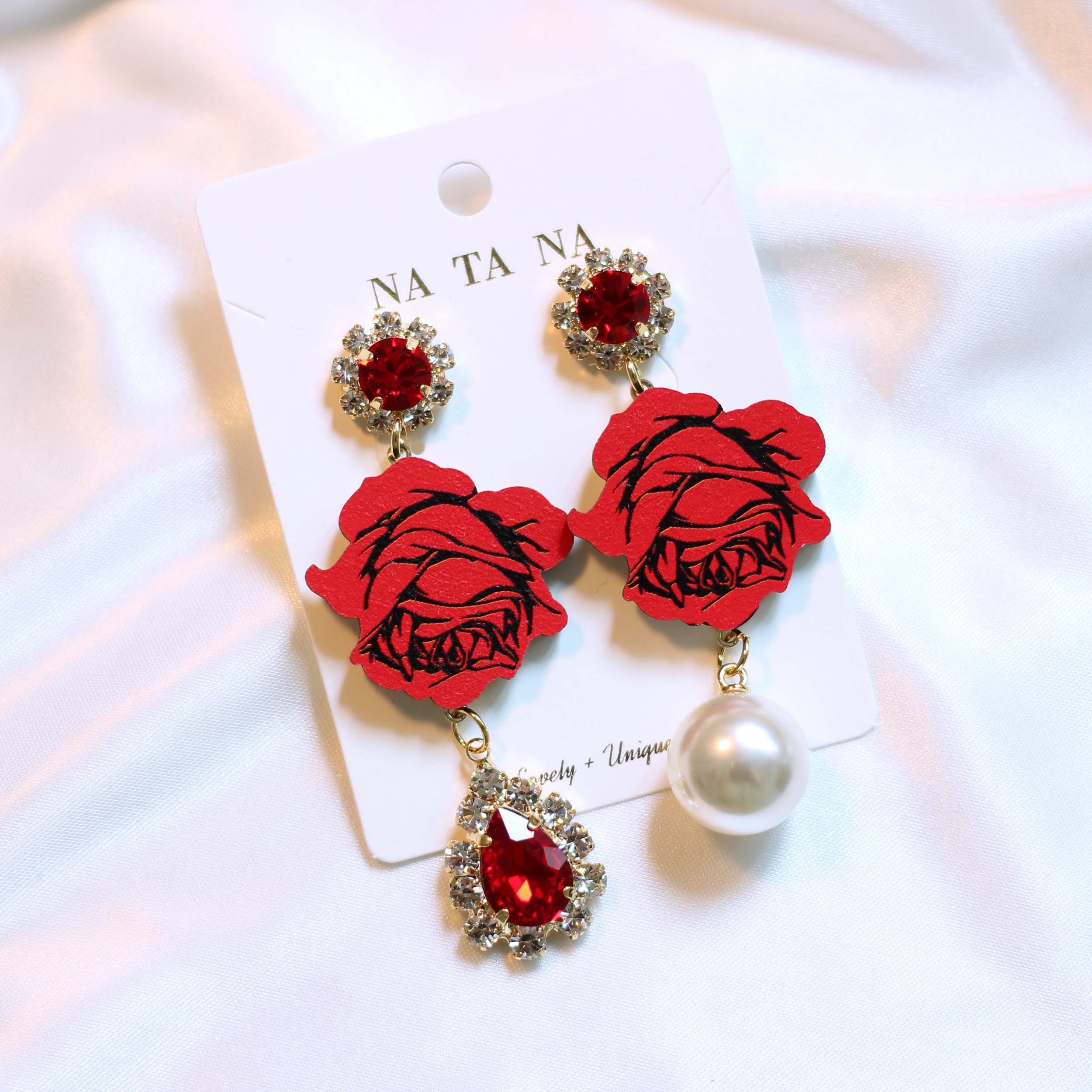 Rose Bowl Bold Drop Earring Earring Possible Lance