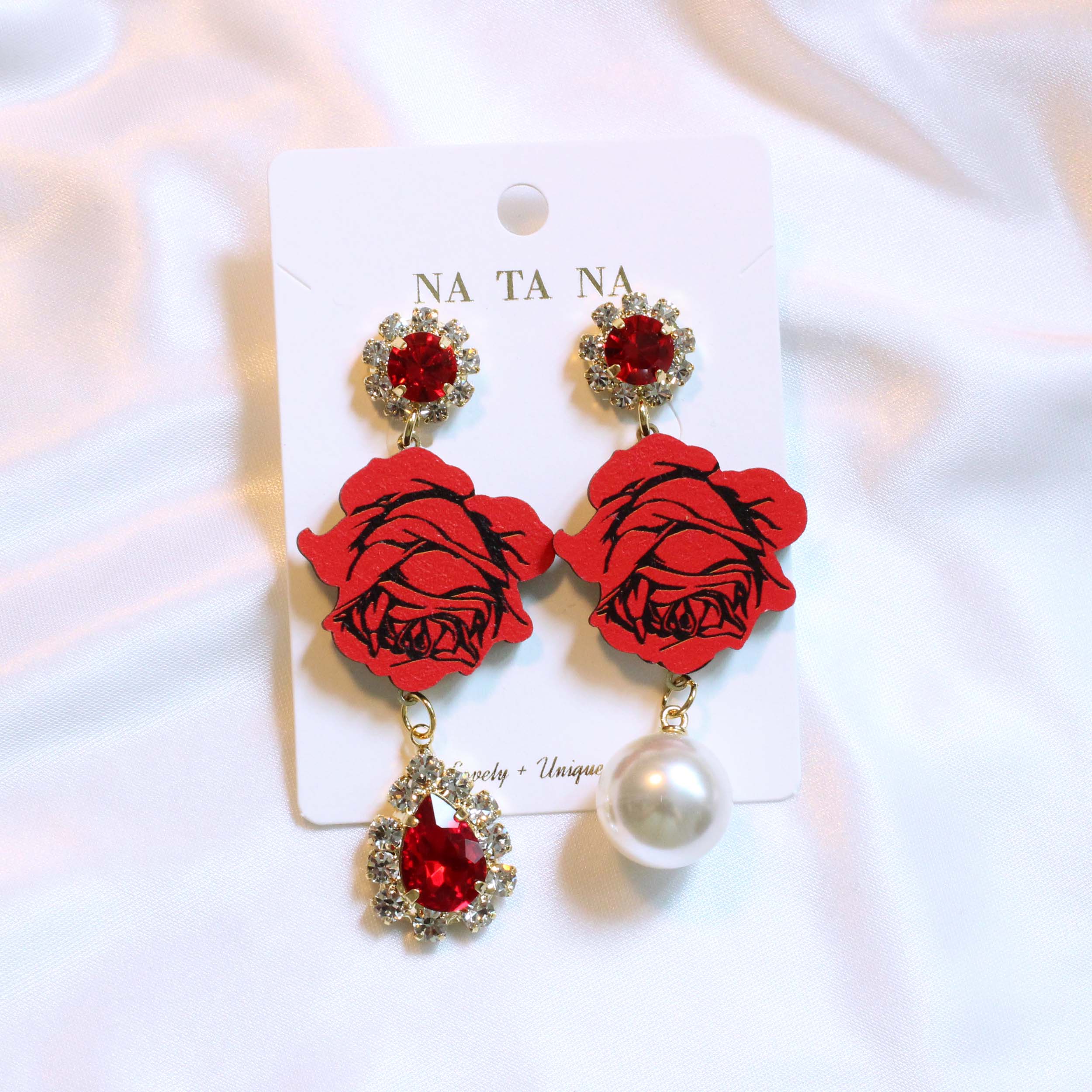 Rose Bowl Bold Drop Earring Earring Possible Lance