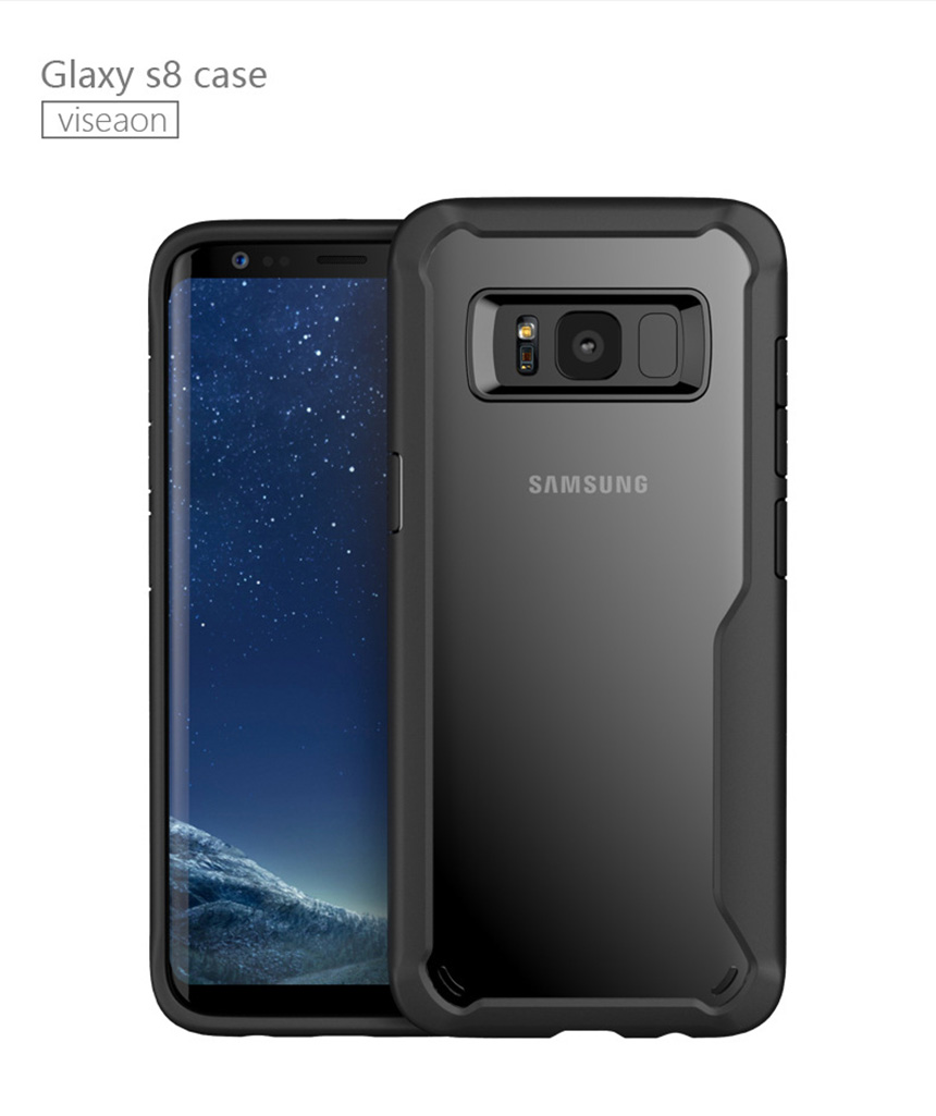 New Tank Bumper Clear Galaxy Case S8 + durable tra