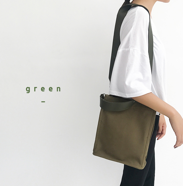NEW ECO BAG Two-Way Canvas Shoulder Bag Eco Bag - 