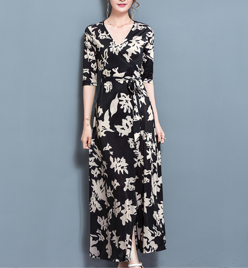 NEW FASHION LADY GIRL DRESS 44-66 size spring and 