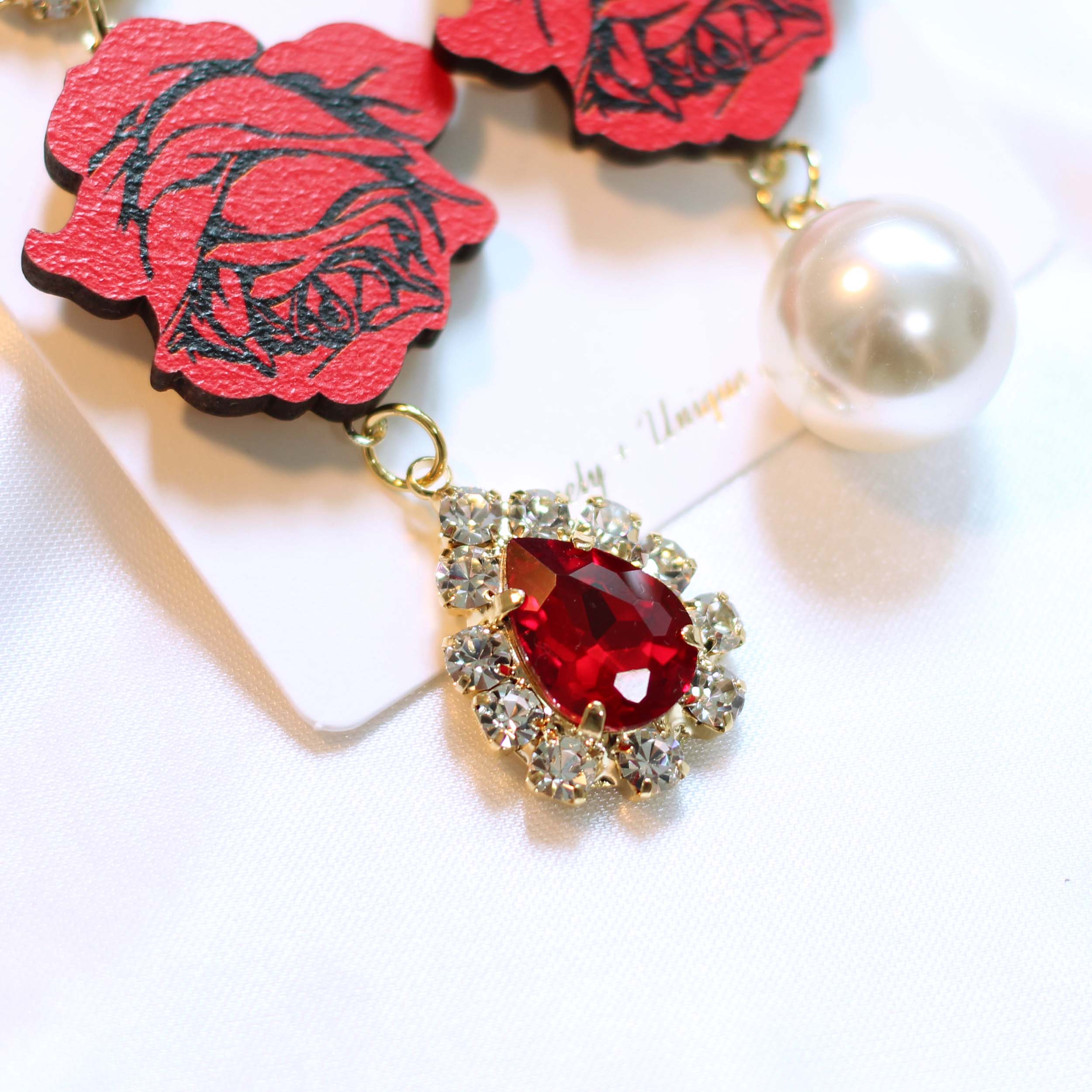 Rose Bowl Bold Drop Earring Earring Possible Lance