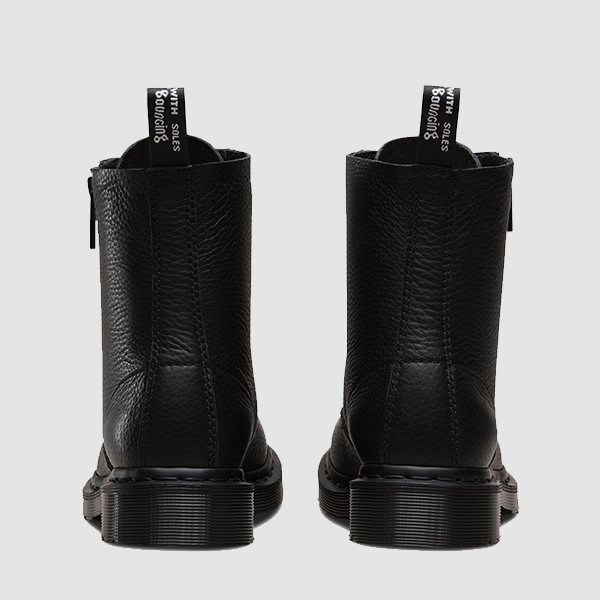 NEW MEN WALLKER BOOTS Dr. Martin Pascal ZIP Black 