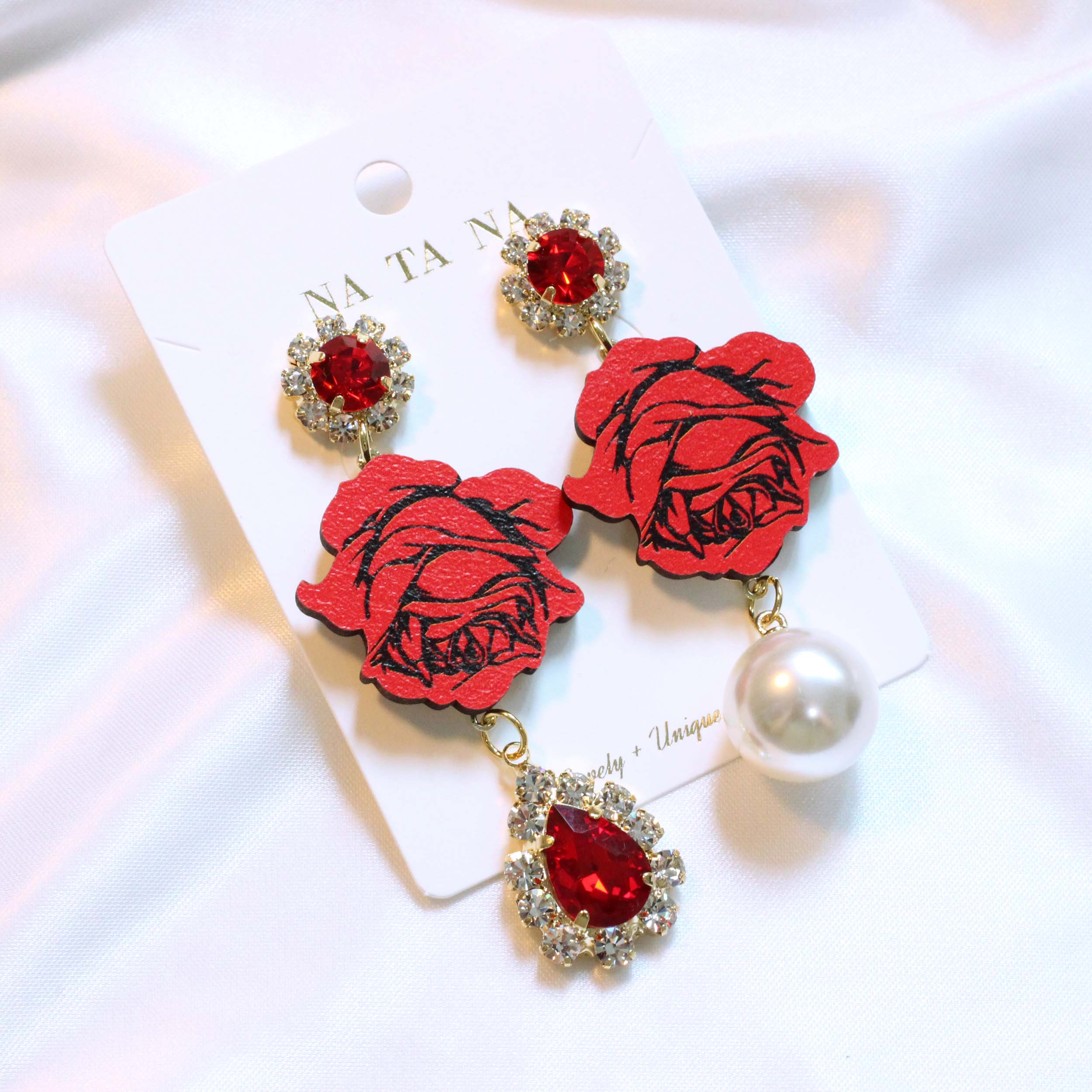Rose Bowl Bold Drop Earring Earring Possible Lance